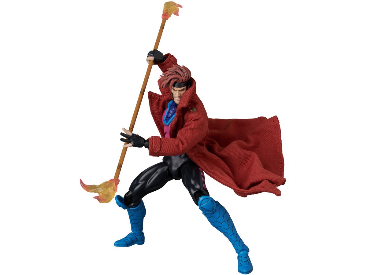 Medicom Toy《X-MEN》金牌手 GAMBIT 可動模型宣布再版 附屬布質長大衣與特效件預計 2026 年出貨