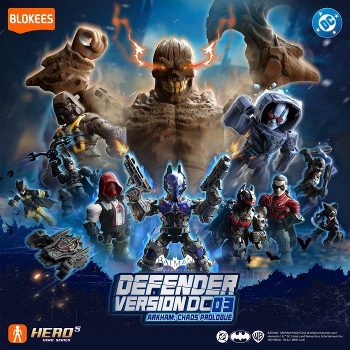 蝙蝠俠主題 Blokees DC DV03 阿卡漢:混沌序章 模型預購