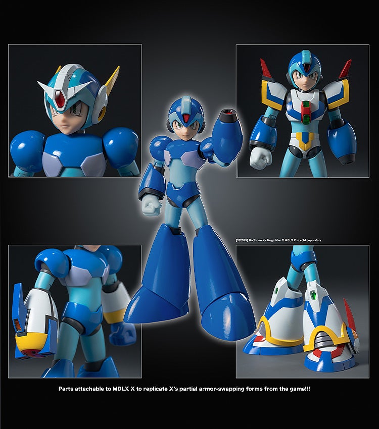 threezero MDLX 洛克人X武力装甲可动人偶开放预购