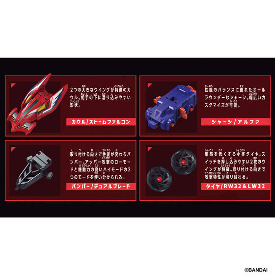 萬代「バラバライド」全新戰鬥玩具 預約正式開啟