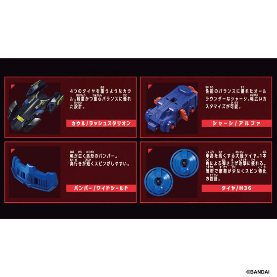 萬代「バラバライド」全新戰鬥玩具 預約正式開啟