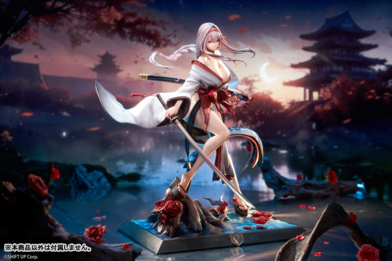 勝利女神:妮姬 紅蓮黑影長花1/4模型8月28日發售