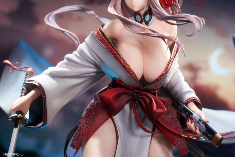 勝利女神:妮姬 紅蓮黑影長花1/4模型8月28日發售