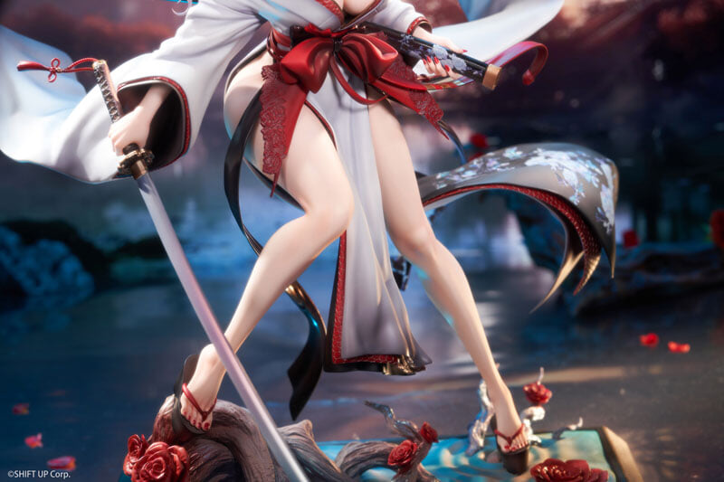 勝利女神:妮姬 紅蓮黑影長花1/4模型8月28日發售