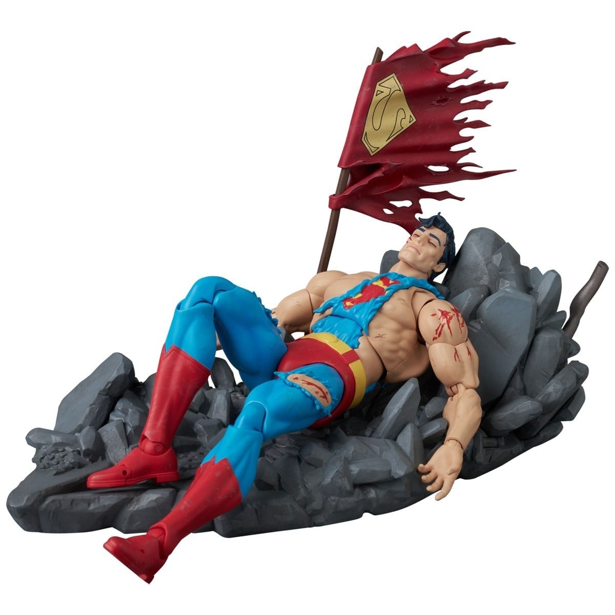 MAFEX《超人之死》超人与毁灭日可动模型开放预购