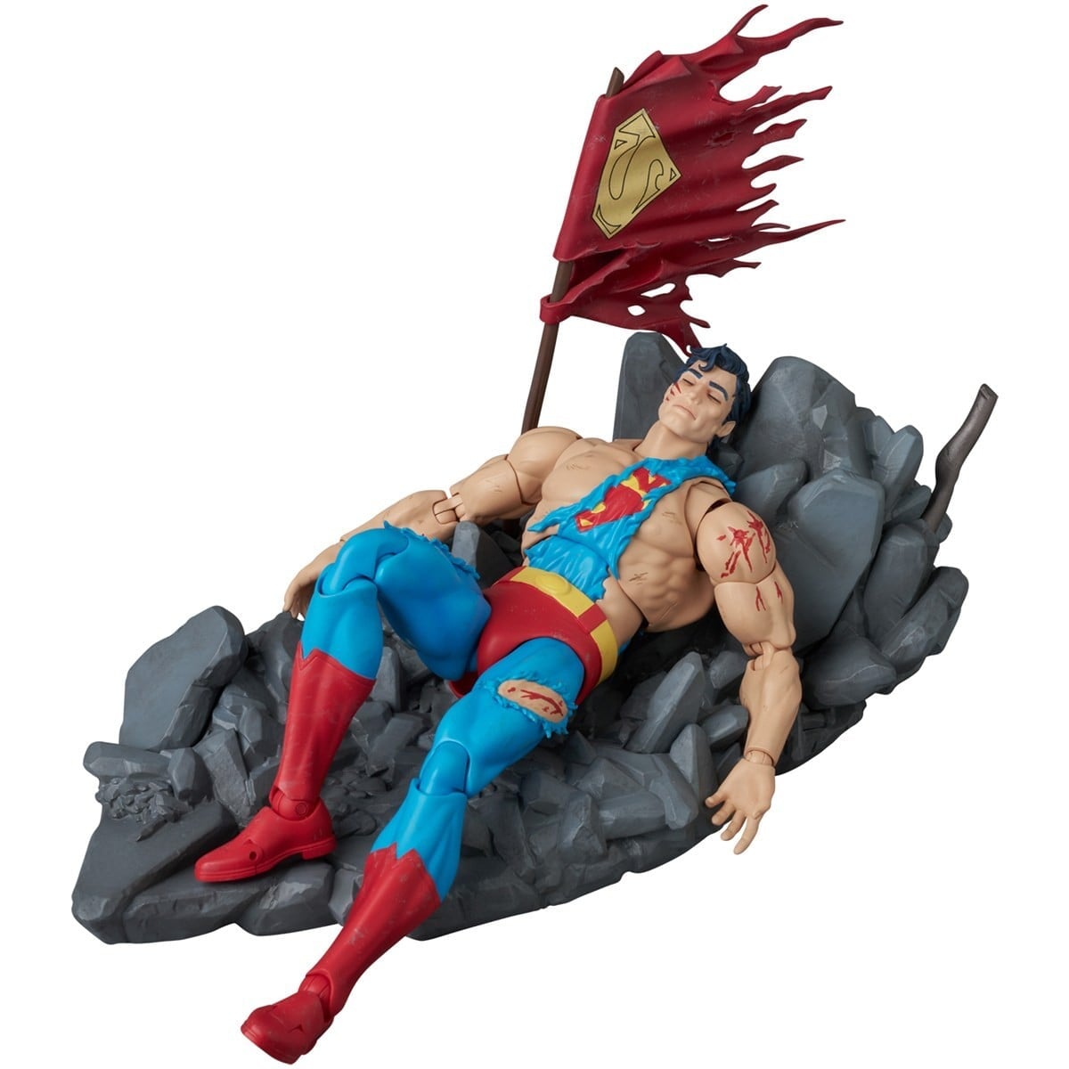 MAFEX《超人之死》超人与毁灭日可动模型开放预购