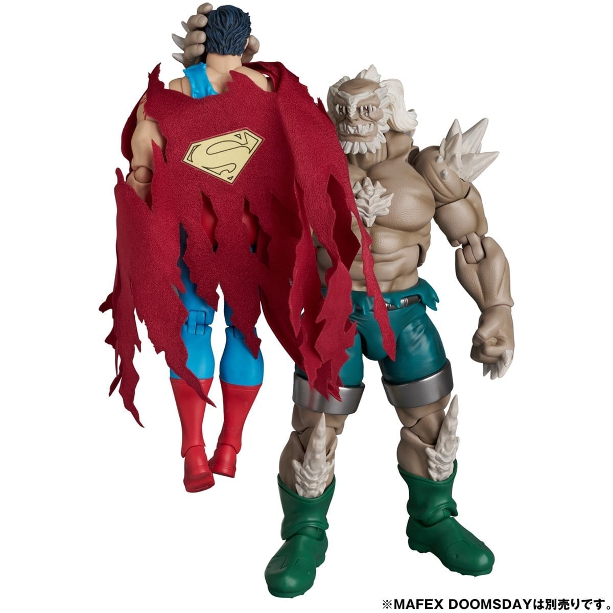 MAFEX《超人之死》超人与毁灭日可动模型开放预购