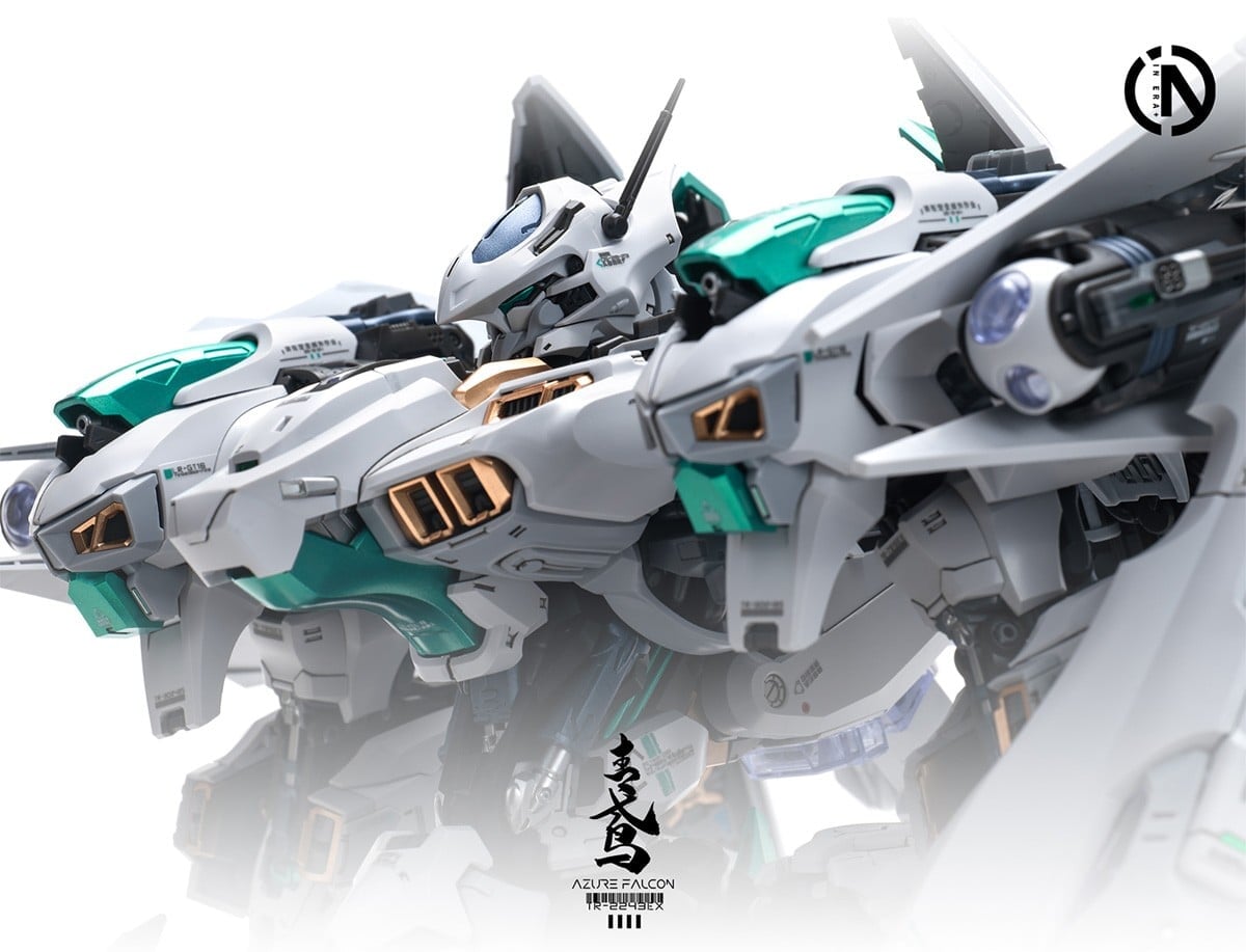 IN ERA+原創機械人AZURE FALCON塑膠模型開放預購