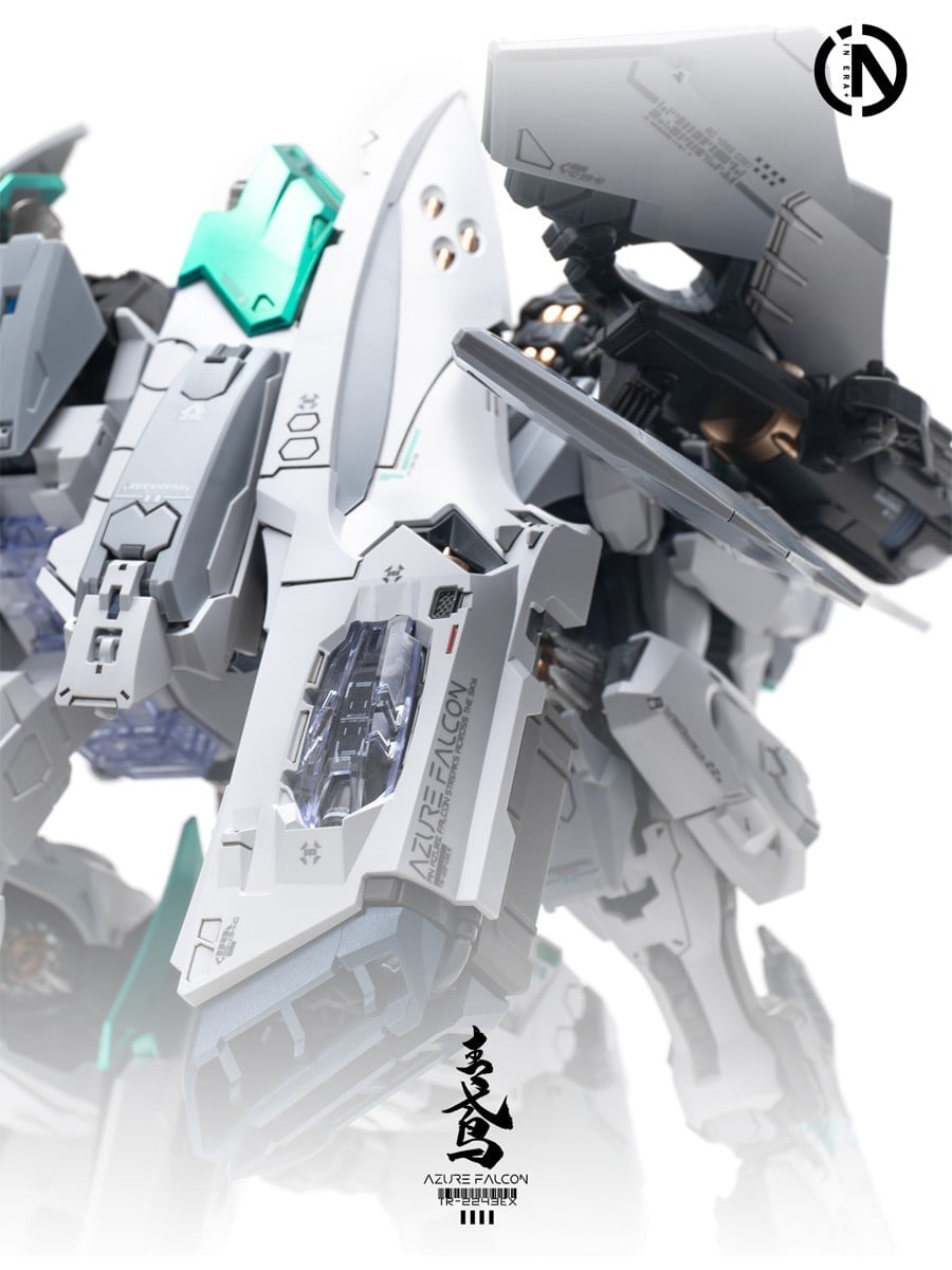 IN ERA+原創機械人AZURE FALCON塑膠模型開放預購