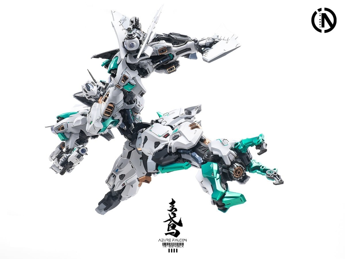 IN ERA+原創機械人AZURE FALCON塑膠模型開放預購