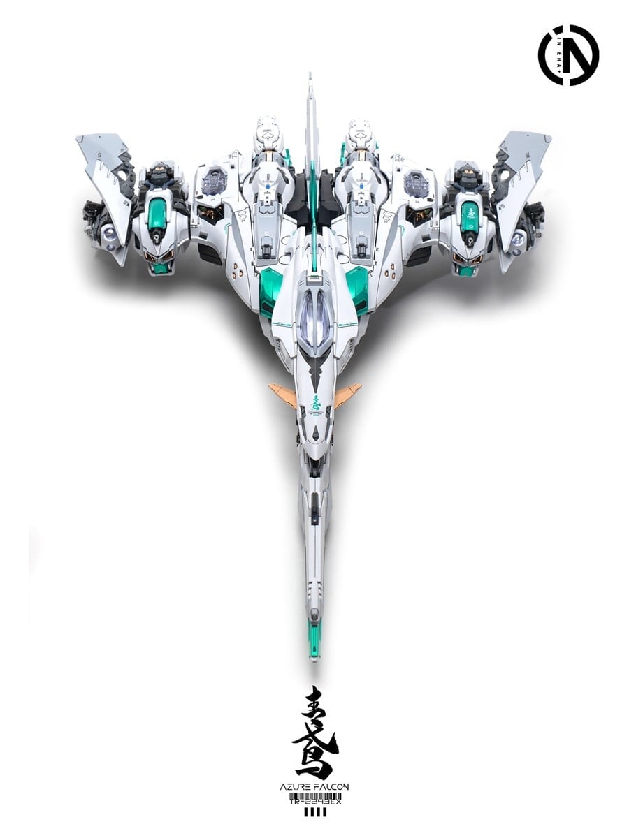 IN ERA+原創機械人AZURE FALCON塑膠模型開放預購