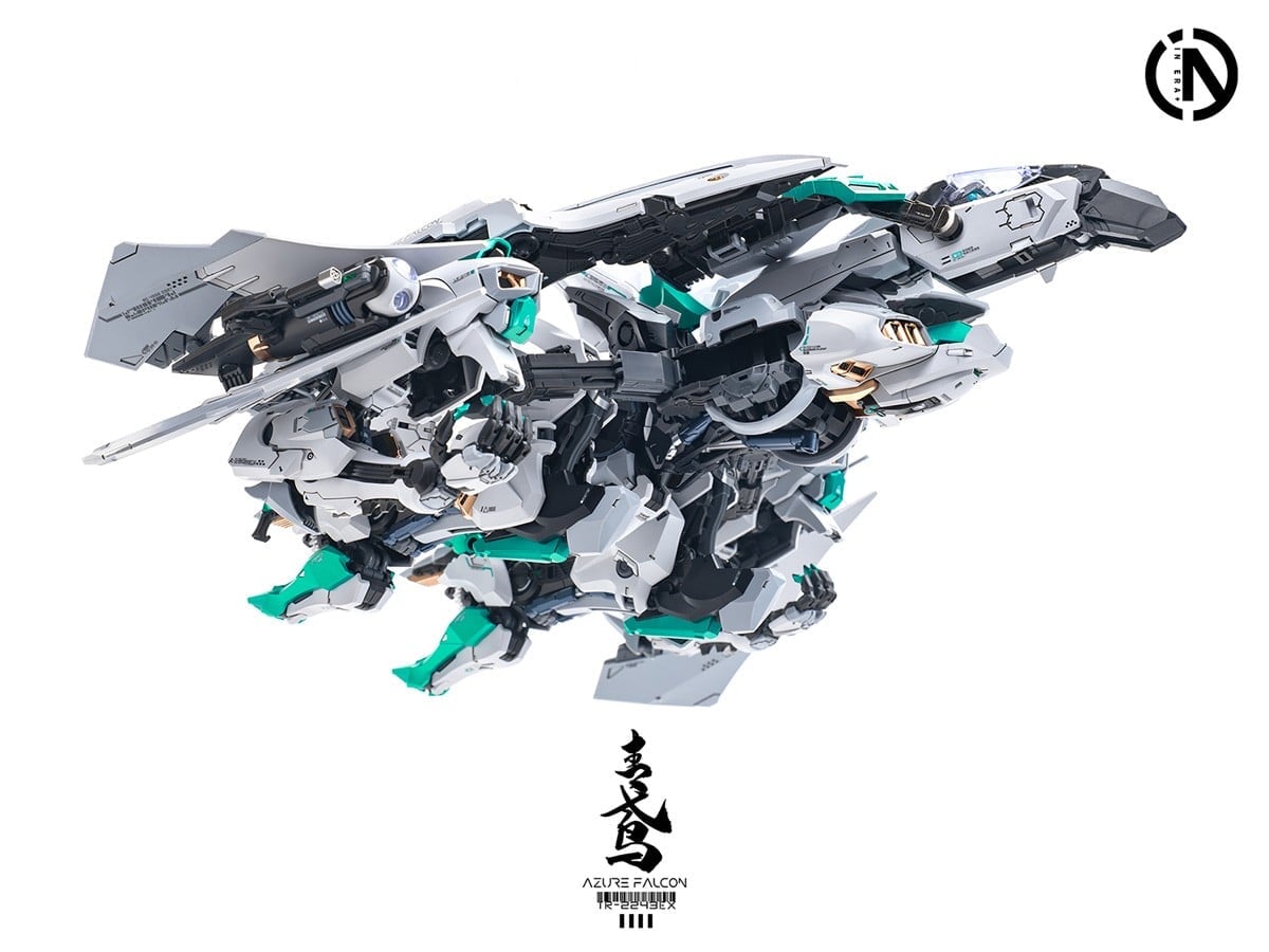 IN ERA+原創機械人AZURE FALCON塑膠模型開放預購