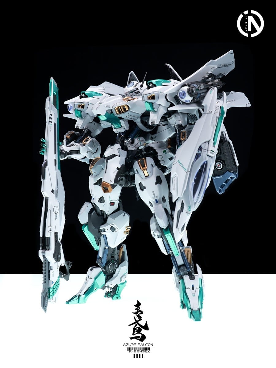 IN ERA+原創機械人AZURE FALCON塑膠模型開放預購