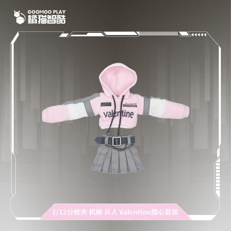 GOOMOO推出多款1/12可动人偶替换服 开放预购