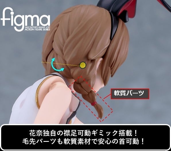 《バニーガーデン2》figma花奈可動模型 明日開放預購