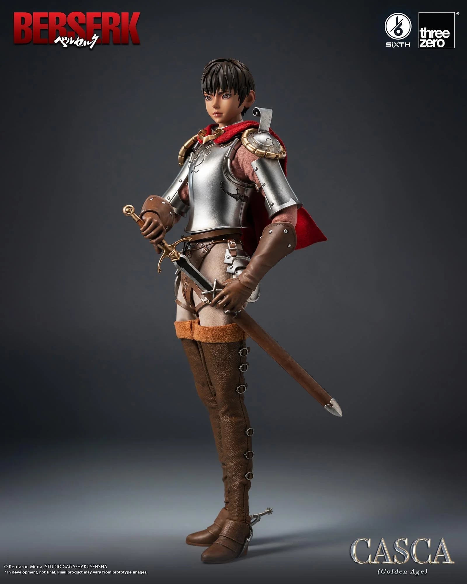threezero《烙印勇士》凱斯卡黃金時代1/6可動人偶即將預購