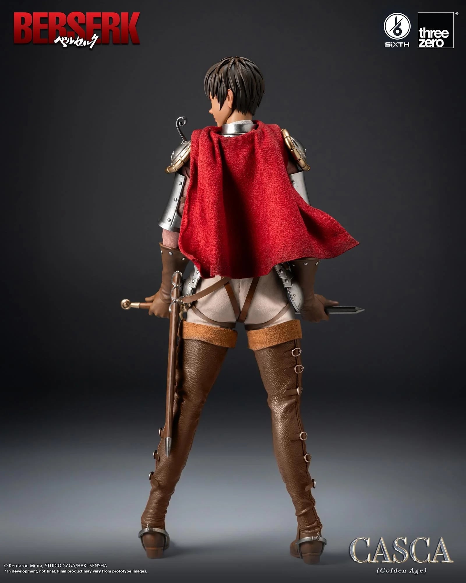 threezero《烙印勇士》凱斯卡黃金時代1/6可動人偶即將預購