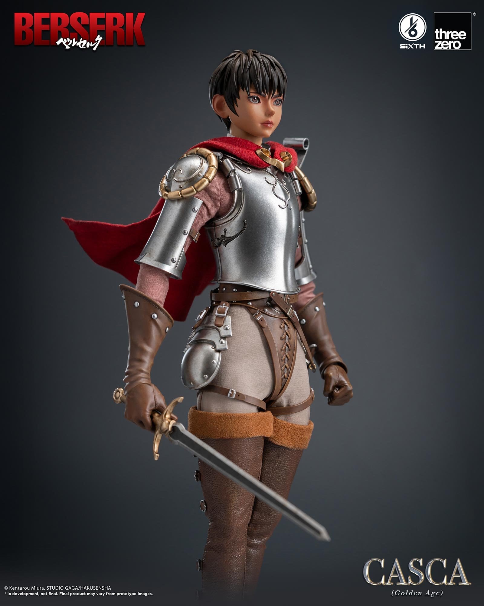 threezero《烙印勇士》凱斯卡黃金時代1/6可動人偶即將預購
