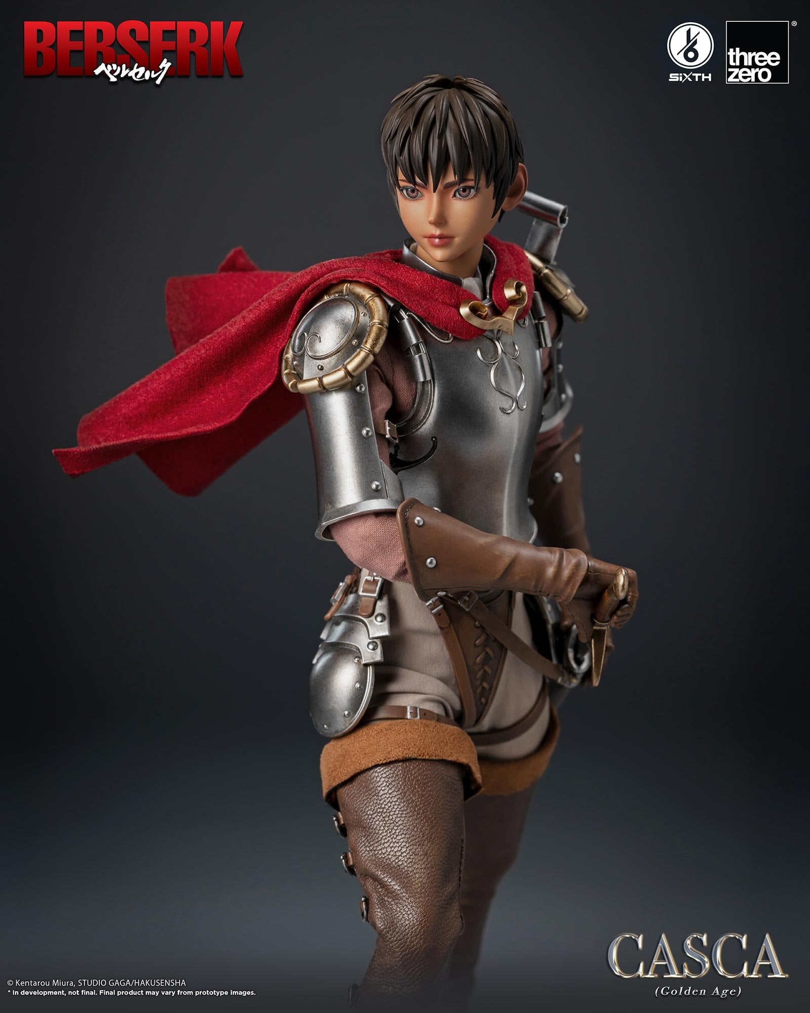 threezero《烙印勇士》凱斯卡黃金時代1/6可動人偶即將預購