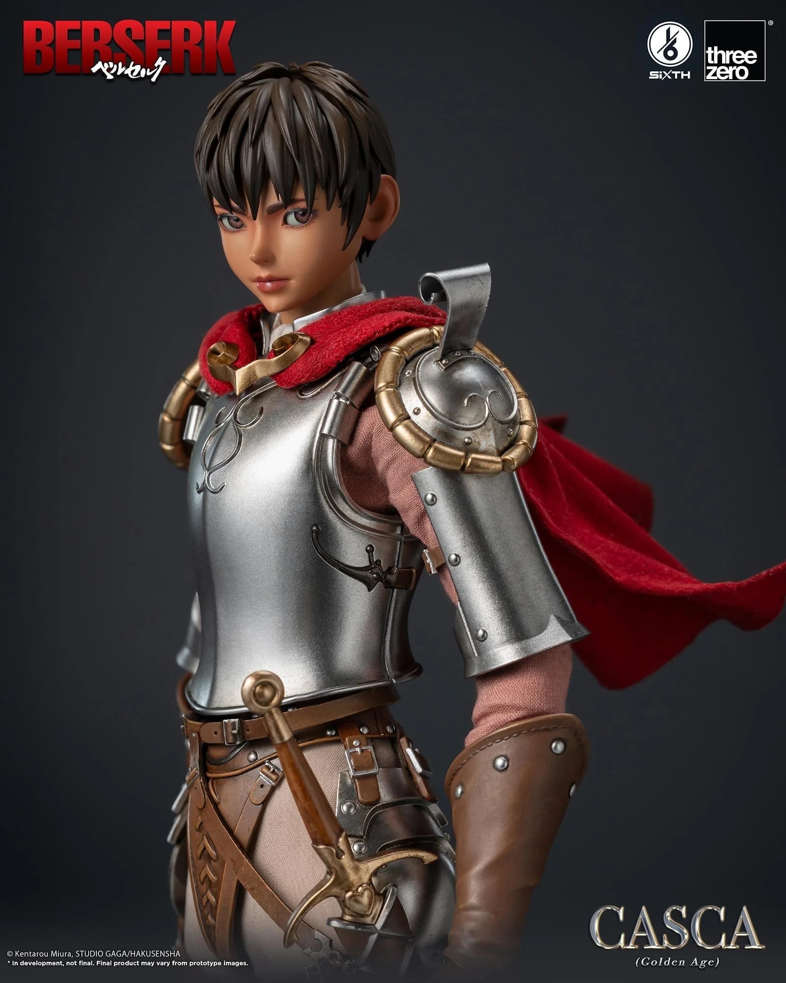 threezero《烙印勇士》凱斯卡黃金時代1/6可動人偶即將預購