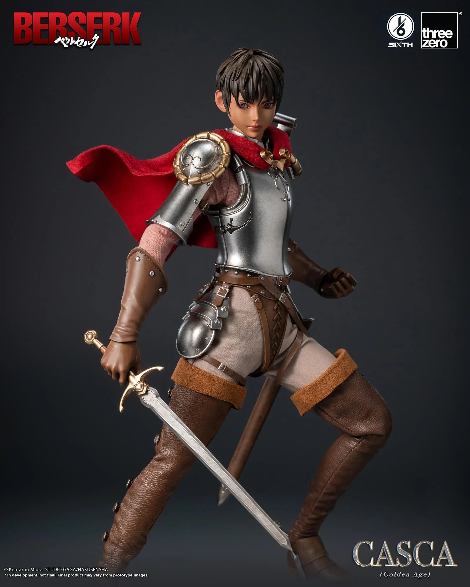 threezero《烙印勇士》凱斯卡黃金時代1/6可動人偶即將預購