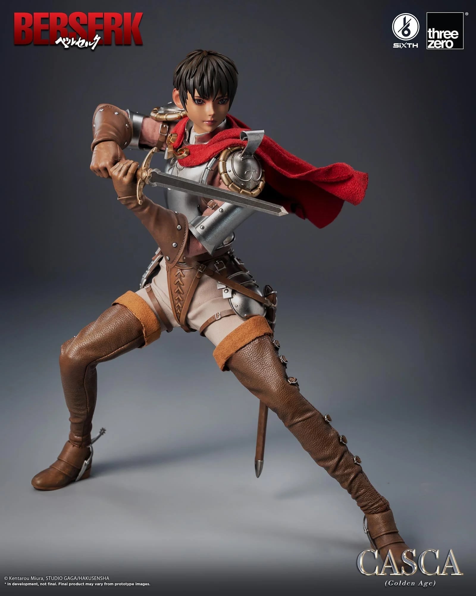 threezero《烙印勇士》凱斯卡黃金時代1/6可動人偶即將預購