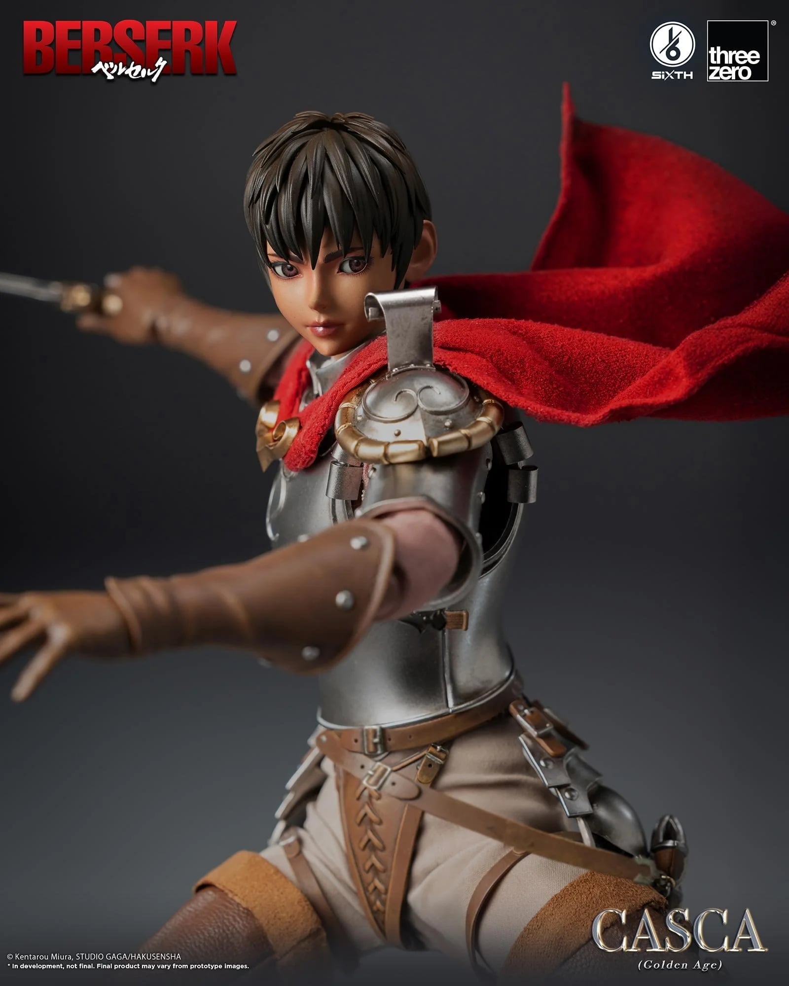 threezero《烙印勇士》凱斯卡黃金時代1/6可動人偶即將預購