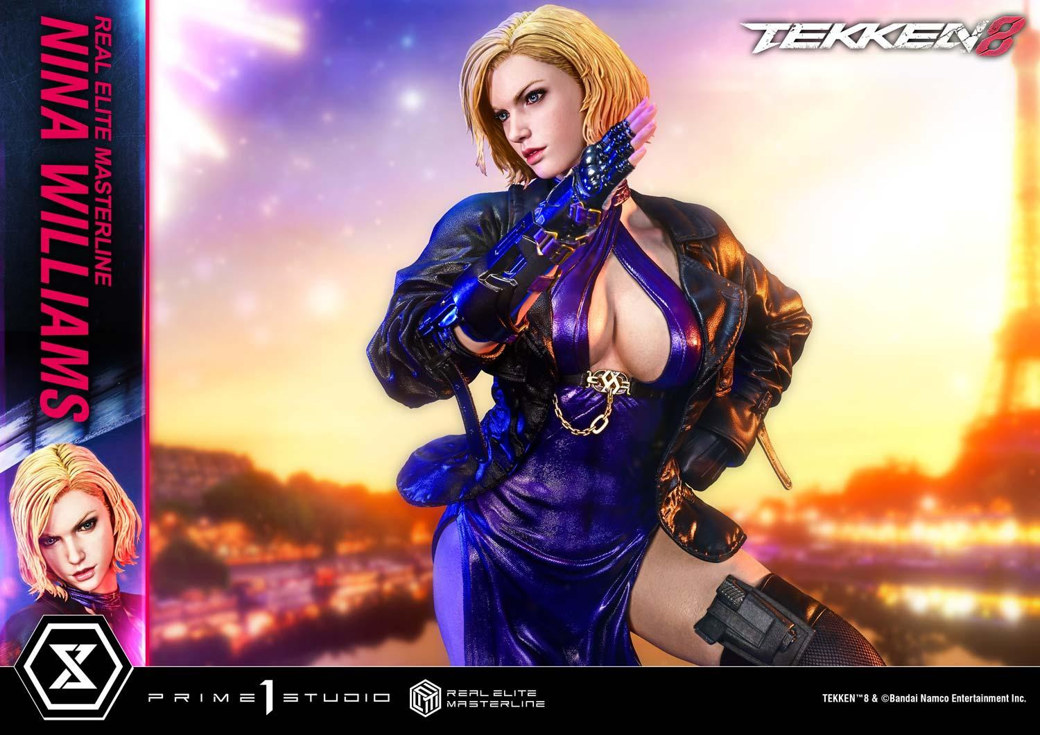 Prime 1 Studio《鐵拳 8》妮娜 1/4 雕像開放預購 豪華版可換晚禮服造型