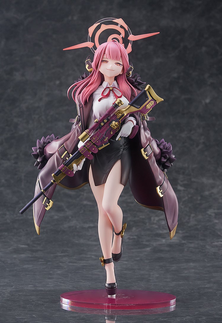 Max Factory《蔚藍檔案》陸八魔阿露 1/7 模型 2026 年 10 月開賣 大衣可自由穿脫