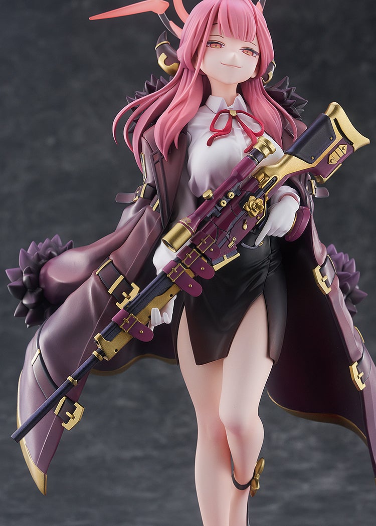 Max Factory《蔚藍檔案》陸八魔阿露 1/7 模型 2026 年 10 月開賣 大衣可自由穿脫