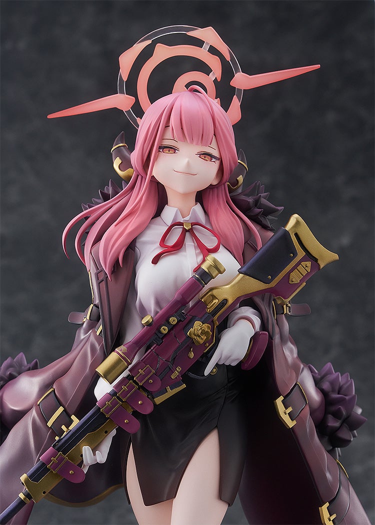 Max Factory《蔚藍檔案》陸八魔阿露 1/7 模型 2026 年 10 月開賣 大衣可自由穿脫