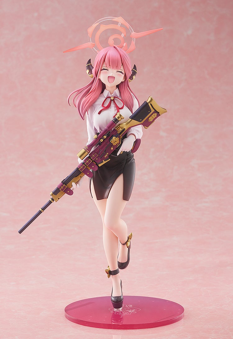 Max Factory《蔚藍檔案》陸八魔阿露 1/7 模型 2026 年 10 月開賣 大衣可自由穿脫