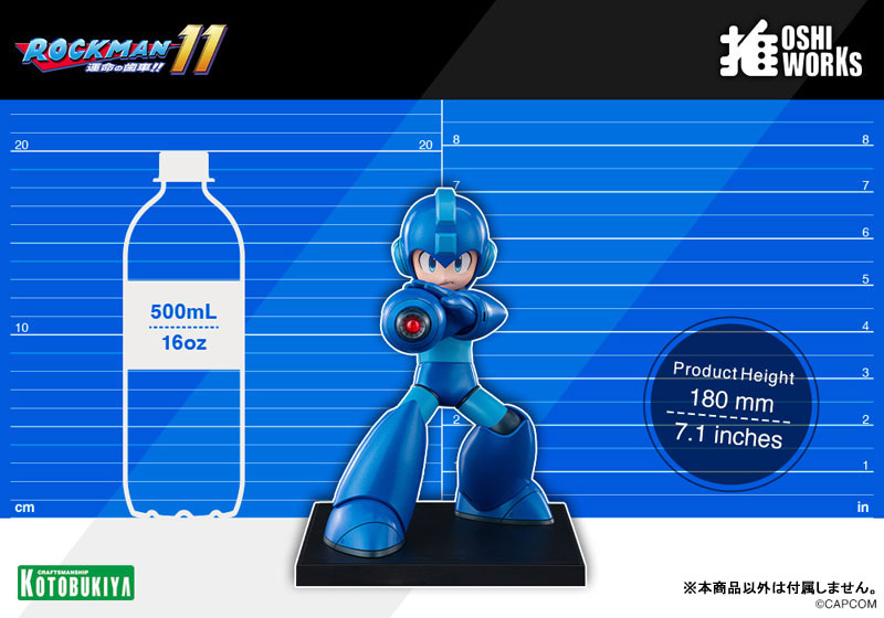 壽屋 OSHI WORKS《洛克曼 11》蘿露模型今日發售 磁吸底座設計方便自由排陣