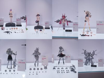 Sushing 參展上海 Wonfes 公開《棕色塵埃 2》羅安兔女郎與《少女前線 2》等多款 1/12 可動原型