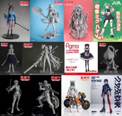 上海 Wonfes 展出《蔚藍檔案》花凜彩色原型 《黑暗靈魂》亞爾特留斯黏土化
