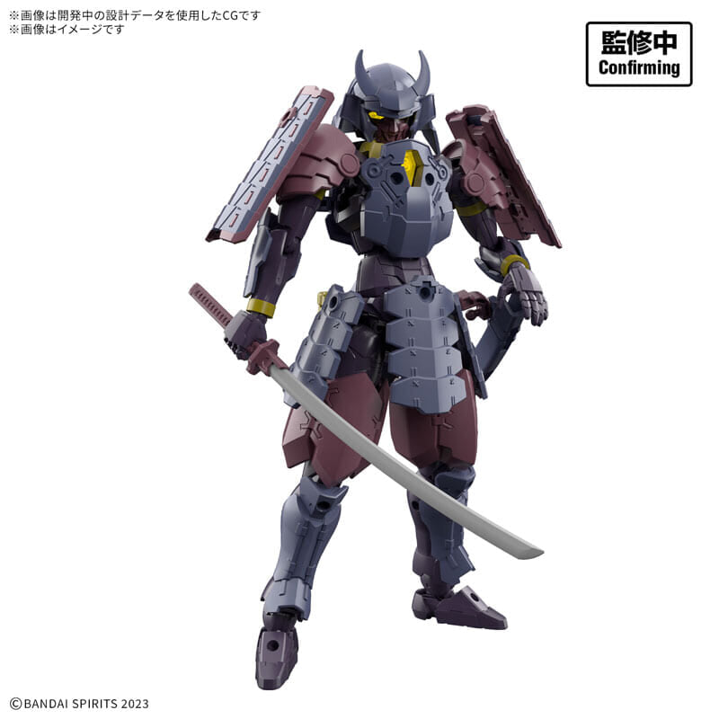 萬代《30MF》和風新作《鐵禍之侍》 10月24日發售可升級雙刀流