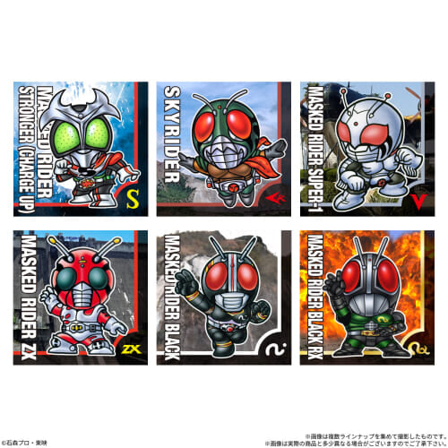 Bandai《SD 假面騎士零食袋 2》橫井畫伯繪貼紙 2027 年 2 月發售