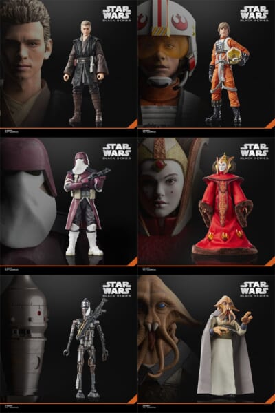 Hasbro《星際大戰》黑標新作 2027 年上市 收錄布料女王與學徒安納金