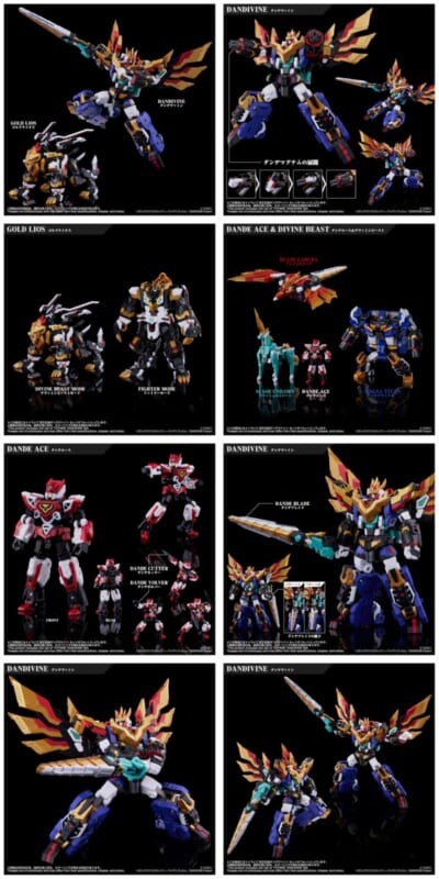 Takara Tomy《獸王武神》五機合體模型預購開跑 2027 年發售定價 3.6 萬日圓