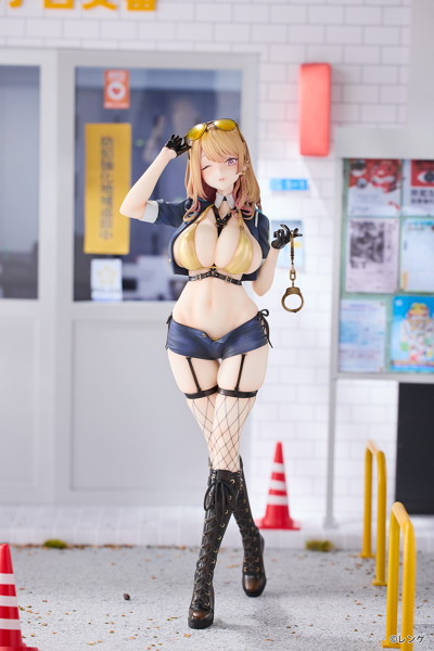 HanaBee《辣妹女警》小鳥遊アリサ 1/6 模型開啟預購 豪華版附掛軸預計 2026 年 8 月發售
