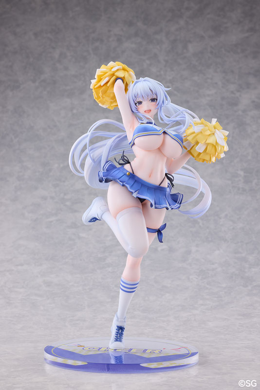 插畫家 SG《Shion Alfine》啦啦隊 1/6 模型明日預購 裙子可拆卸是重點
