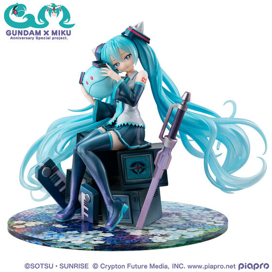 《鋼彈》45 周年聯名「初音 x 00 鋼彈」模型 10 月 3 日開放預訂