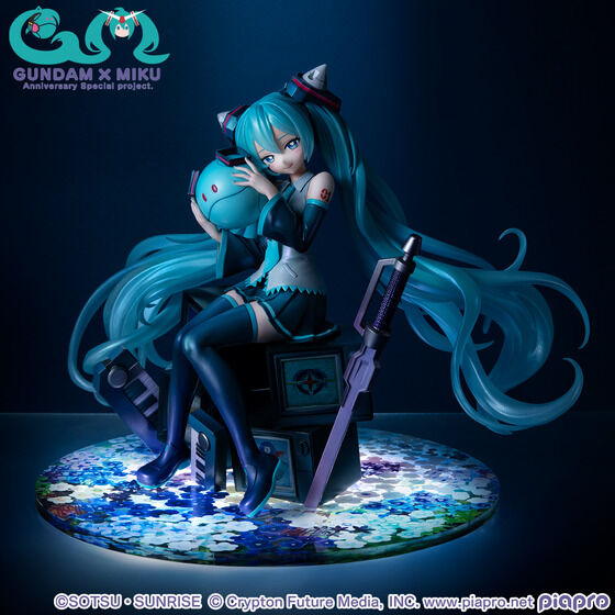 《鋼彈》45 周年聯名「初音 x 00 鋼彈」模型 10 月 3 日開放預訂