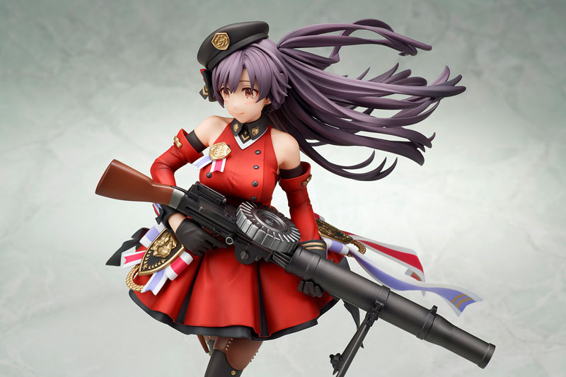キューズQ《少女前線》路易士 1/7 模型 2026 年 10 月發售 精緻重現輕機槍細節