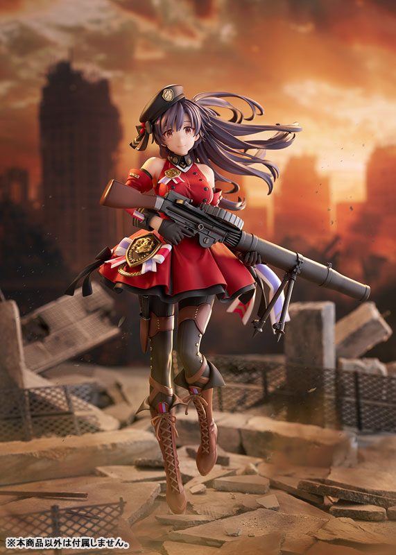キューズQ《少女前線》路易士 1/7 模型 2026 年 10 月發售 精緻重現輕機槍細節