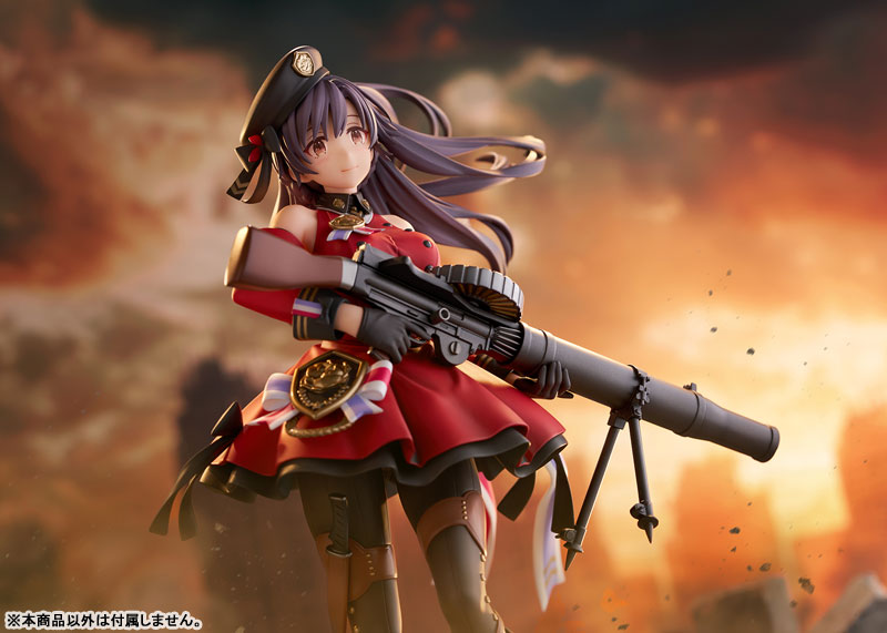 キューズQ《少女前線》路易士 1/7 模型 2026 年 10 月發售 精緻重現輕機槍細節