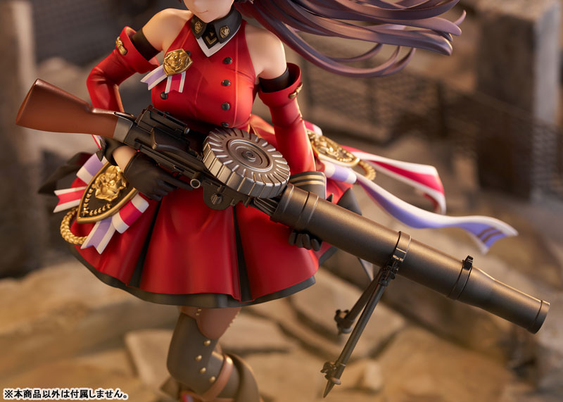 キューズQ《少女前線》路易士 1/7 模型 2026 年 10 月發售 精緻重現輕機槍細節