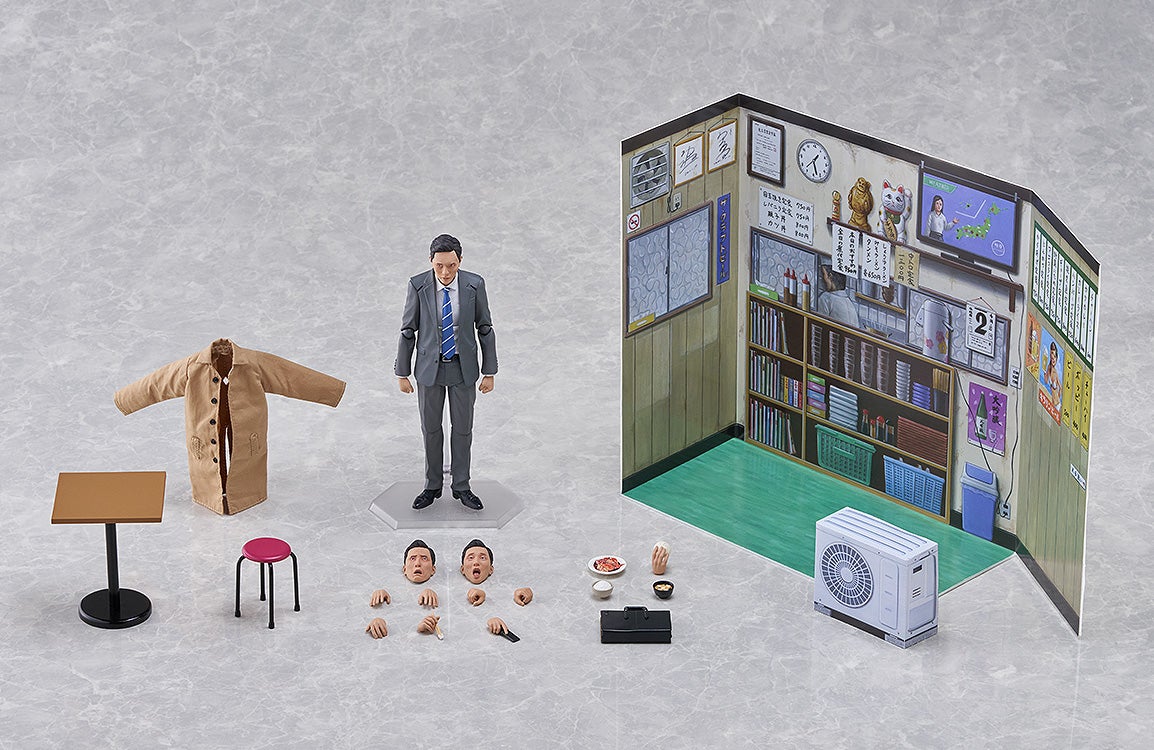 Max Factory 推出《孤獨的美食家》井之頭五郎新版 figma 2026 年 9 月上市還原食相