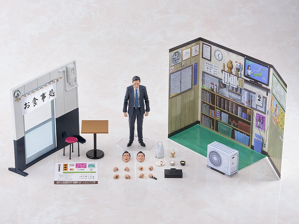 Max Factory 推出《孤獨的美食家》井之頭五郎新版 figma 2026 年 9 月上市還原食相