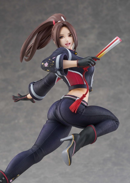 《Fatal Fury: City of the Wolves》不知火舞皮衣造型模型化,GoldenHead+預計2026年10月發售